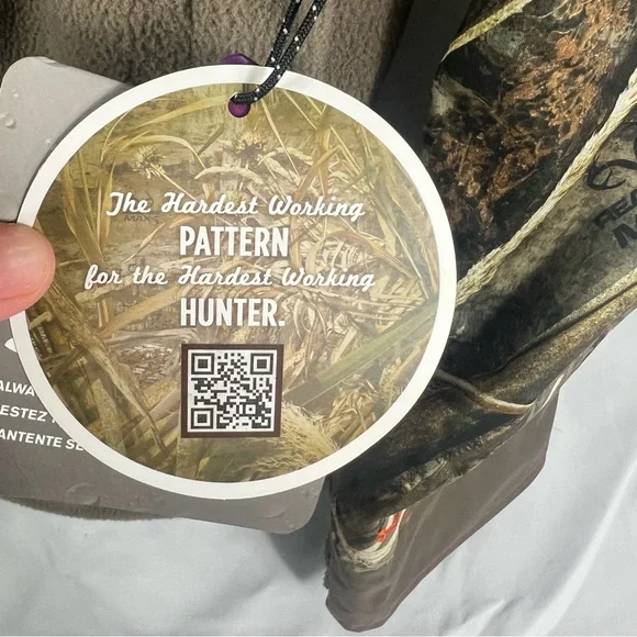 Under Armour Storm3 Cold Gear Realtree MAX-5Camo Half Zip Jacket Pullover - Picture 10 of 16